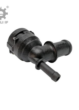 Фланец пласмасовий патрубок охлаждающей жидкости caddy 3 volkswagen 1.4-2.0d 1c0122291a