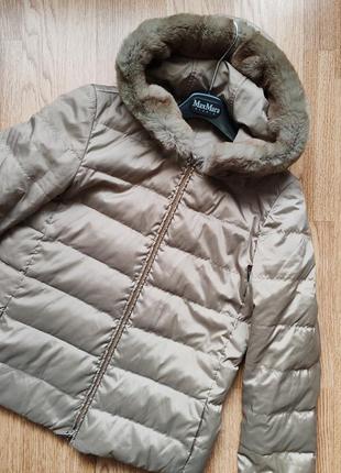 Max mara reversible down пуховик куртка