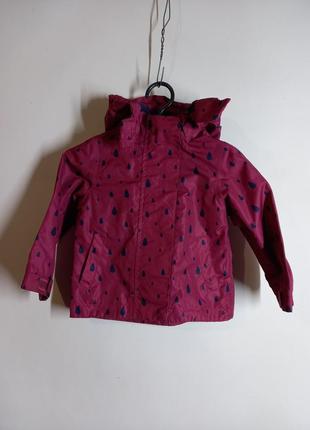 Куртка ветровка на девочку 74/80