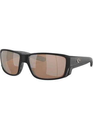 Окуляри costa del mar tuna alley pro matte black copper silver mirror 580g