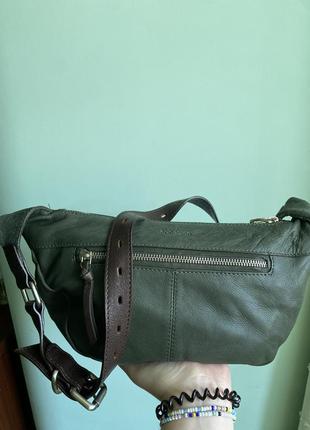 Кожаная винтажная сумочка abbacino