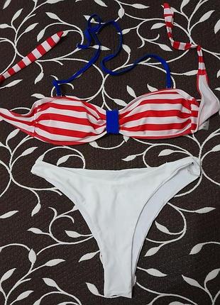 Купальник женский сборный, размер l, фирменный