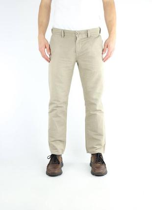 Hugo boss брюки чиносы из хлопка и льна.