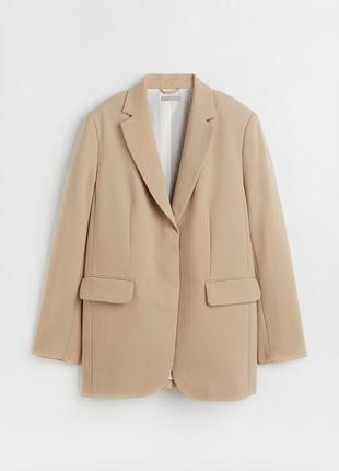 Удлиненный оверсайз жакет, пиджак h&m