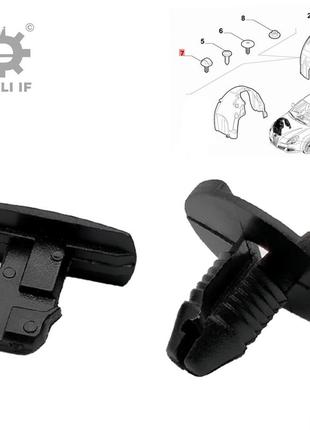 Клипса фиксатор локера подкрылника a6 c8 audi 8565.53 856553 1622749580 51834606