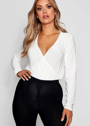 Боди большого размера от бренда boohoo8 фото