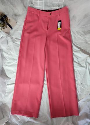 Розовые брюки, палаццо