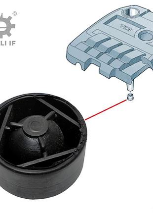 Втулка крепления крышки двигателя beetle volkswagen 03l103184 7c103226 7c103226b