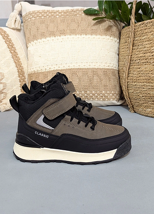 Стильна зимовв ботинки для хлопчиків від тм jong golf.