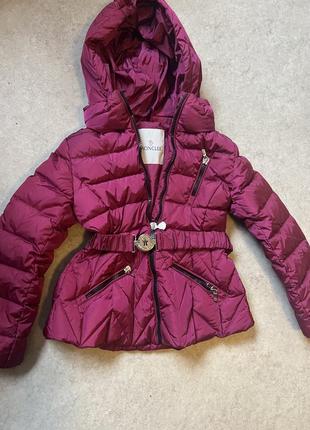 Куртка moncler оригинал 6 лет 116