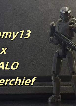 Робот рухома фігурка dummy 13 lucky halo masterchief