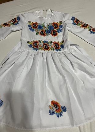 Вишивана сукня