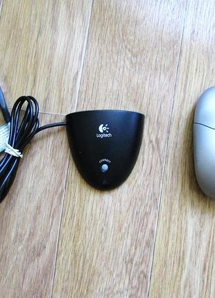 Беспроводная оптическая мышь logitech