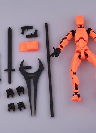 Многосуставной подвижный робот, меняющий форму lucky 13 dummy 13