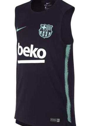 Nike barcelona тренировочная майка