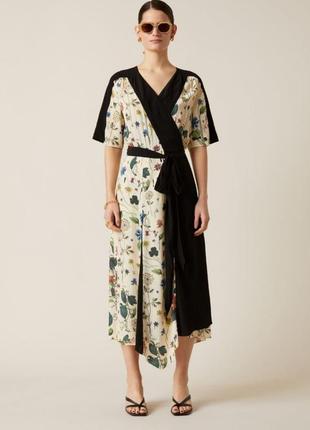 Брендовое платье цветы в стиле gucci#10