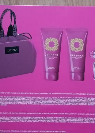 Versace bright crystal absolu подарочный набор для женщин7 фото