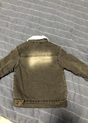 Джинсовка утеплена 98 4