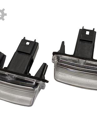 Ліхтар підсвітки номера 206 peugeot 6340e8 6340f9 6340a3 634099 комплект 2шт