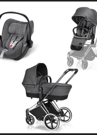 Cybex priam lux manhattan grey hotsell