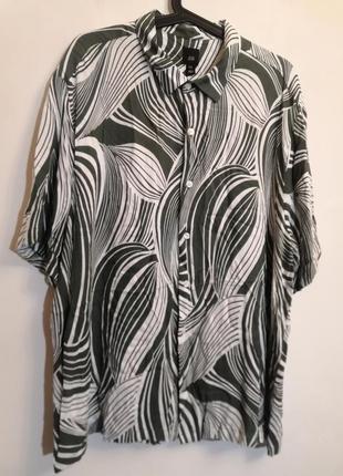 Сорочка тенниска с принтом