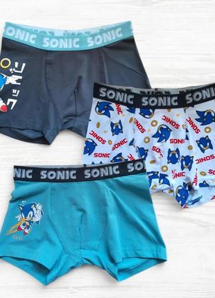 3 штуки труси боксери c&a sonic 134 40 146 152