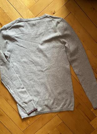 Хлопковый джемпер tommy hilfiger 6