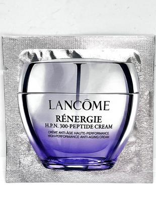 Пробник антивозрастного крема с пептидами lancome renergie h.p.n. 300-peptide high-performance anti-aging cream
