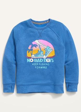 Вінтажна кофта толстовка светр пуловер з круглим вирізом old navy