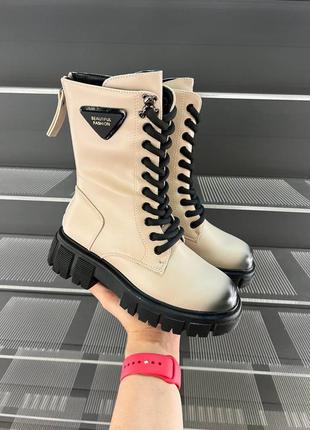 Утепленные демисезонные ботинки