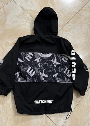 Куртка подростковая, осень, на две стороны