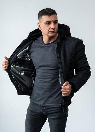Тепла чоловіча куртка-бомбер до -25°с 5