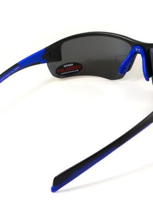 Очки поляризационные bluwater samson-3 polarized (g-tech blue) синие зеркальные4 фото