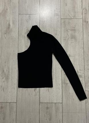 Светр на одне плече zara