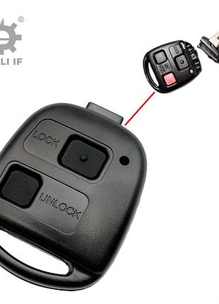 Корпус ключа ключ es300 ключ lexus 2 кнопки з індикатором 8975153010
