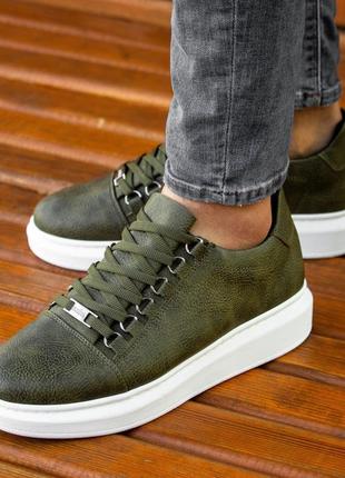 Кеди зі справжньої шкіри