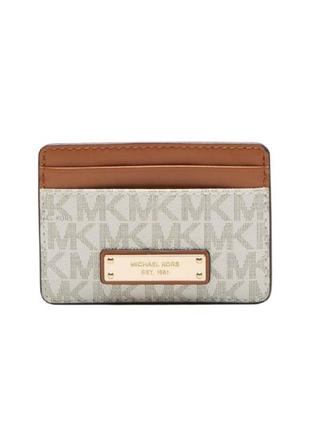 Стильная визитница кредитница от премиум бренда  michael kors vanilla