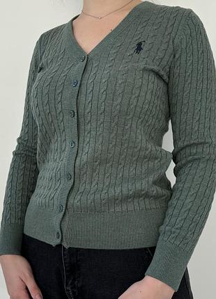 Кардиган жіночий від бренду polo by ralph lauren.6 фото