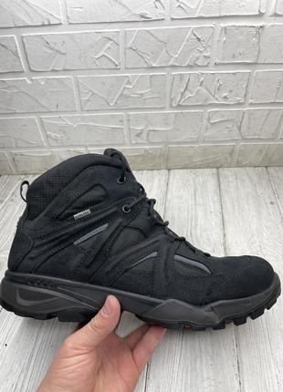 Ботинки кожаные ecco receptor gore tex