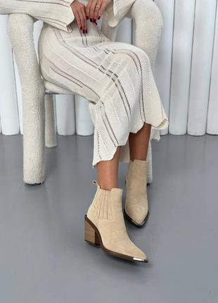 Ботинки женские ковбойские