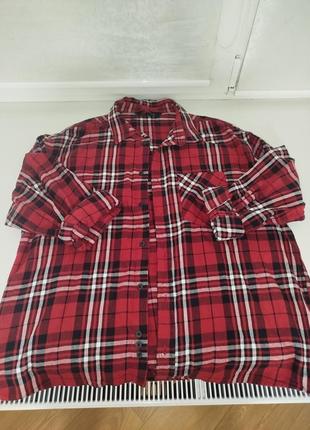 Сорочка у клітину, сорочка в стилі гранж, сорочка на весну/осінь.