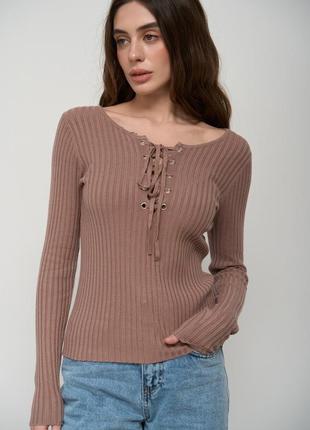 Кофта з шнурівками solmar