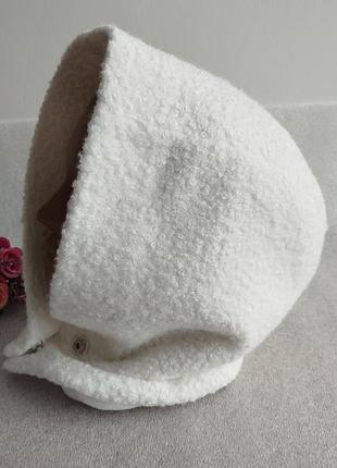 Новый капор капюшон баранец (утеплен флисом)