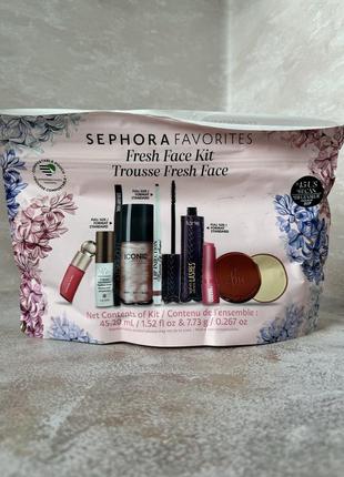 Sephora favorites - fresh face makeup kit - лимитированный набор для макияжа