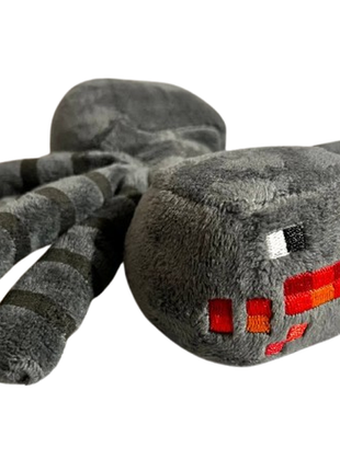 Мягкая игрушка паук из игры майнкрафт 15 см
