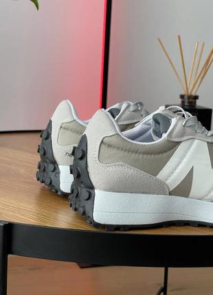 Кроссовки new balance 327 «light grey’4 фото
