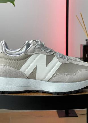 Кроссовки new balance 327 «light grey’5 фото