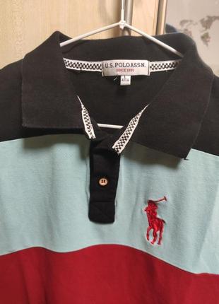 Футболка поло u.s.polo, l