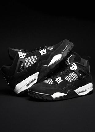 Кросівки jordan 4 “white thunder”