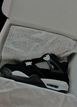 Кросівки jordan 4 “white thunder”